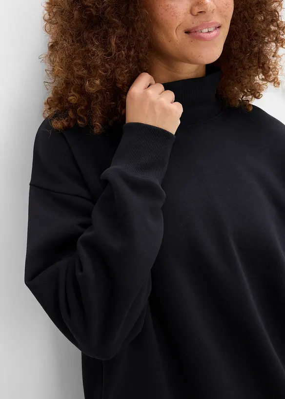 Sweatshirt mit Rollkragen, bonprix