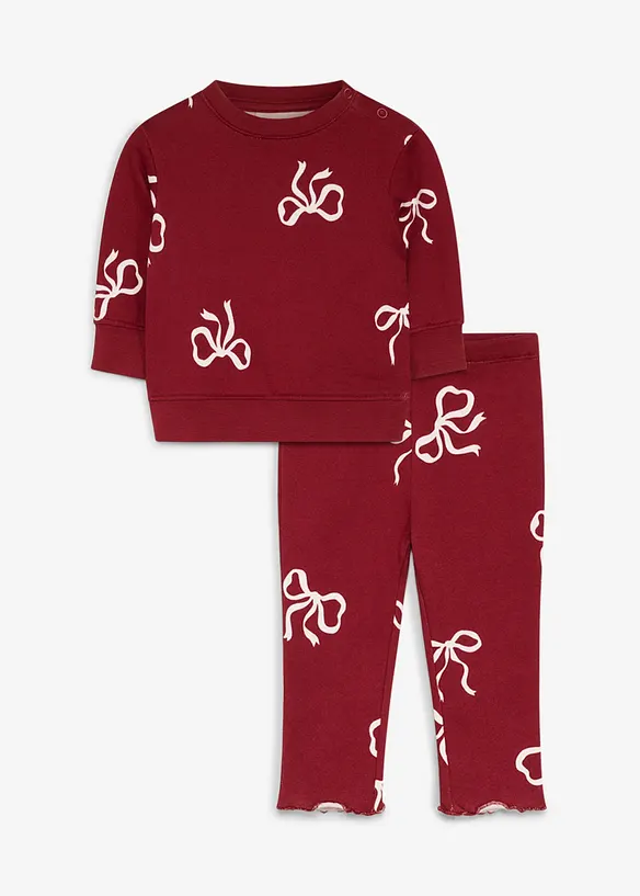 Ensemble sweat et legging adorable 100% coton (ens. 2 pces), bonprix