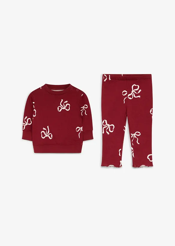 Ensemble sweat et legging adorable 100% coton (ens. 2 pces), bonprix