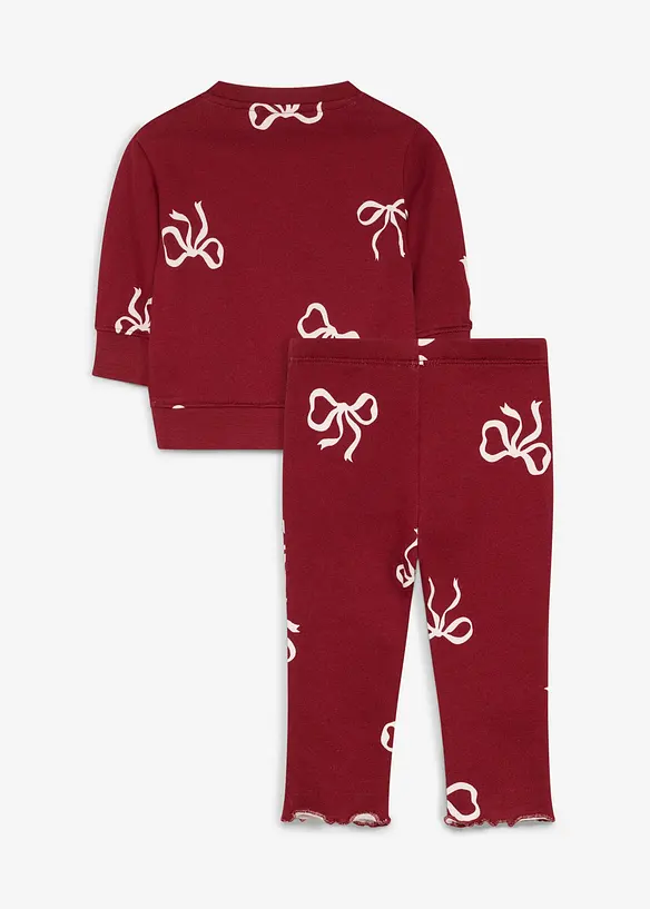 Ensemble sweat et legging adorable 100% coton (ens. 2 pces), bonprix