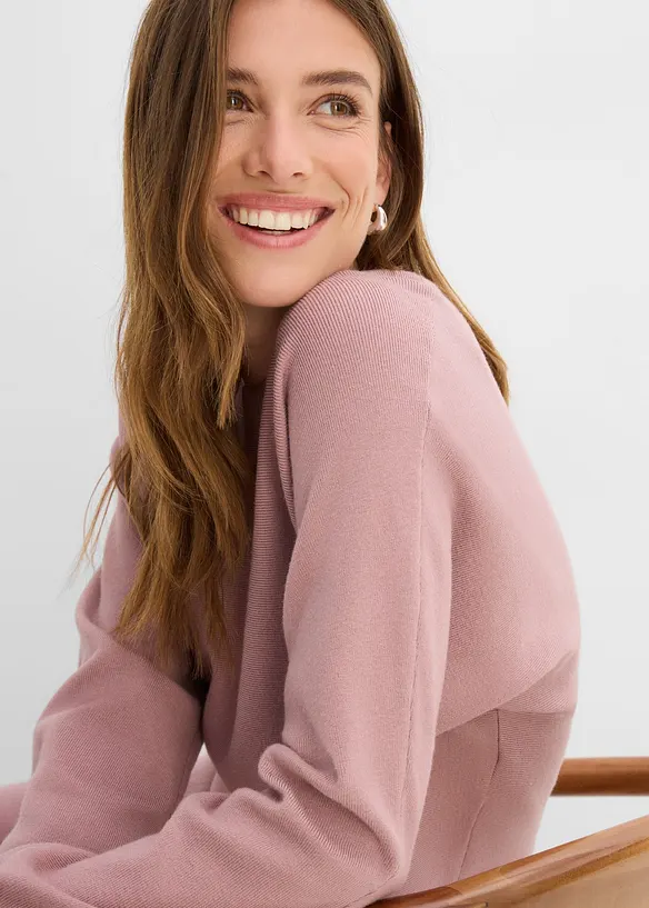 Robe et pull en maille (ens. 2 pces), bonprix