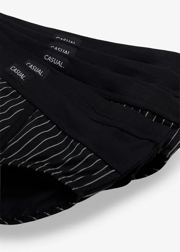Lot de 5 slips maxi coton, bonprix