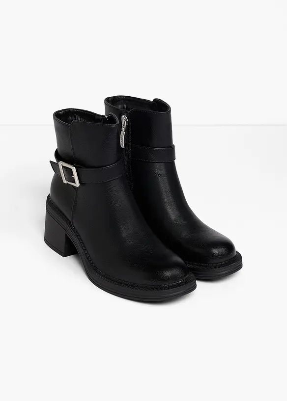 Bottines Esprit &agrave; talon carr&eacute;, Esprit