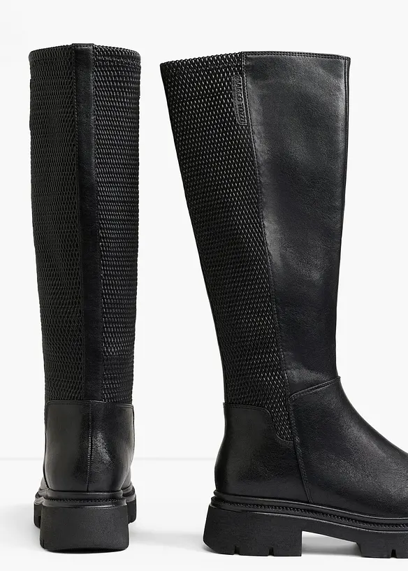 Bottes Marco Tozzi avec empi&egrave;cement &eacute;lastique, Marco Tozzi