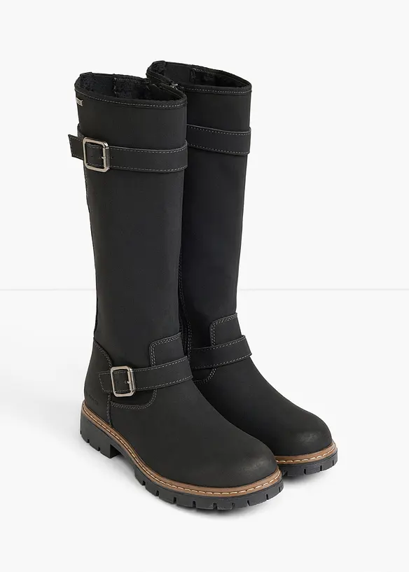 Bottes Tom Tailor &agrave; semelle crant&eacute;e, Tom Tailor