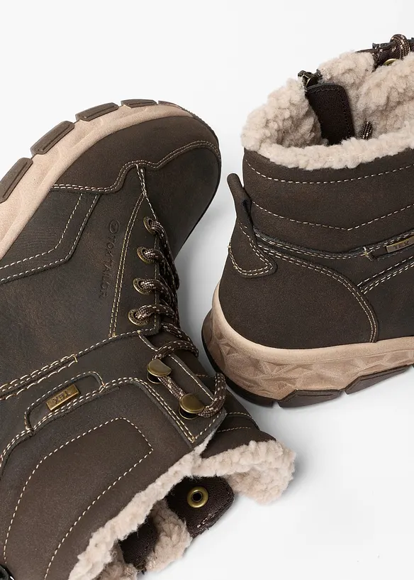 Boots lac&eacute;es Tom Tailor &agrave; semelle crant&eacute;e, Tom Tailor