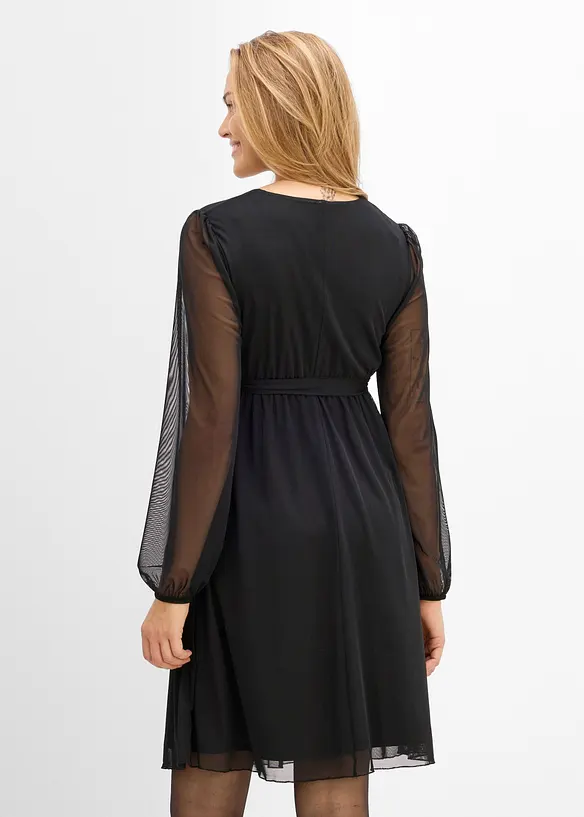 Robe de grossesse et d&rsquo;allaitement avec n&oelig;ud, bonprix