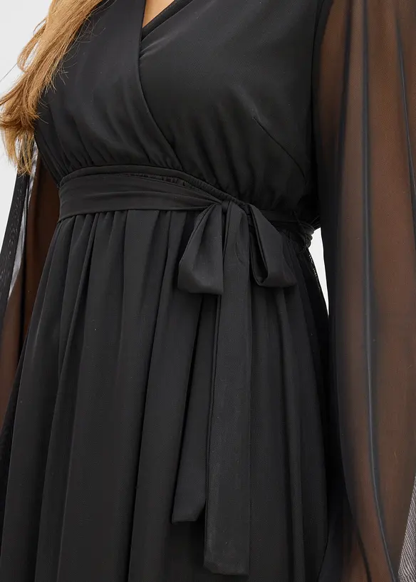 Robe de grossesse et d&rsquo;allaitement avec n&oelig;ud, bonprix