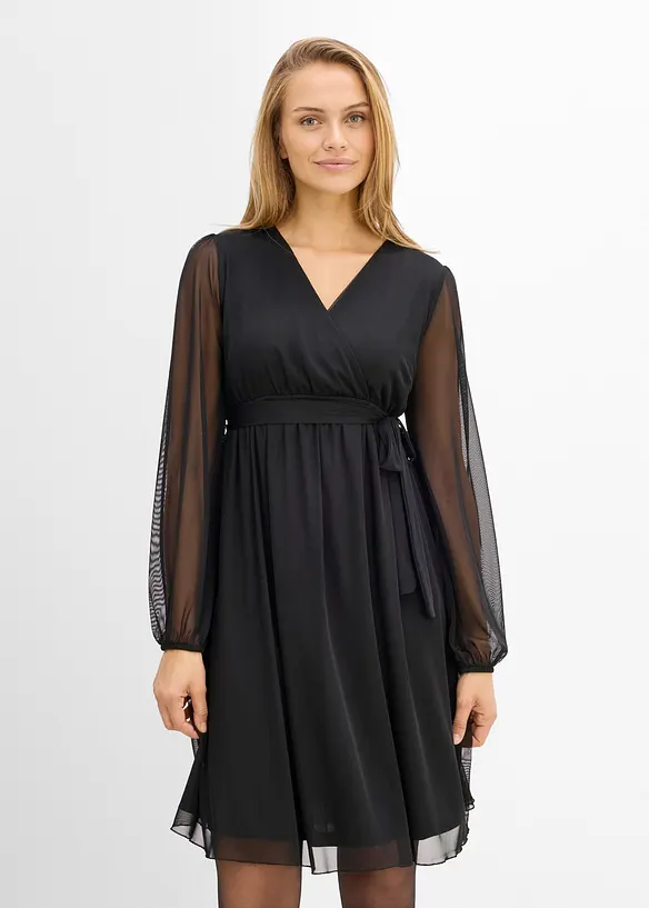 Robe de grossesse et d&rsquo;allaitement avec n&oelig;ud, bonprix