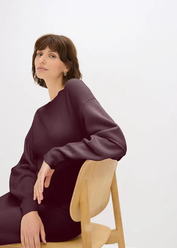 Robe en maille milano, bonprix