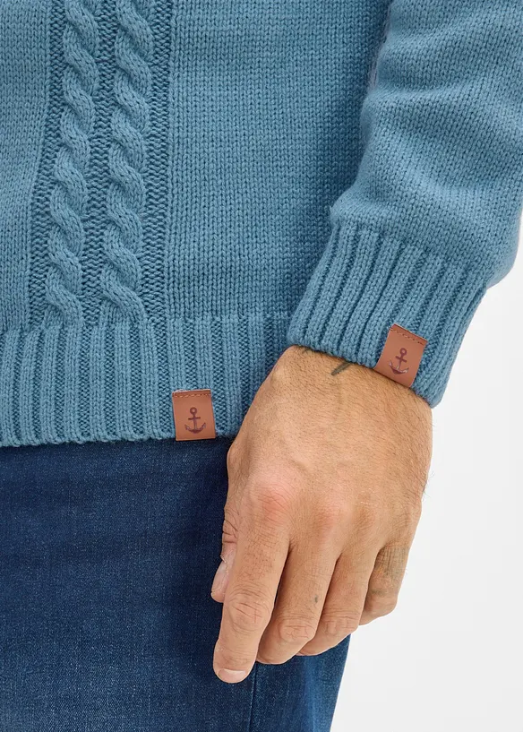 Troyer mit Zopfmuster, bonprix