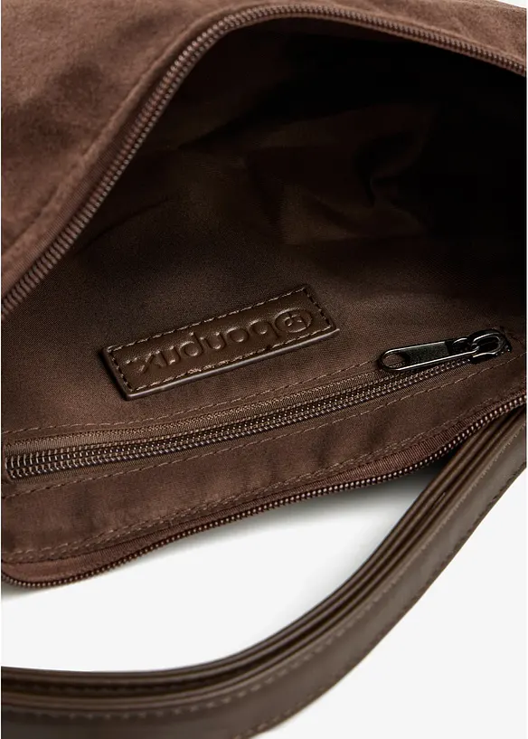 Sac &agrave; bandouli&egrave;re en su&eacute;dine, bonprix