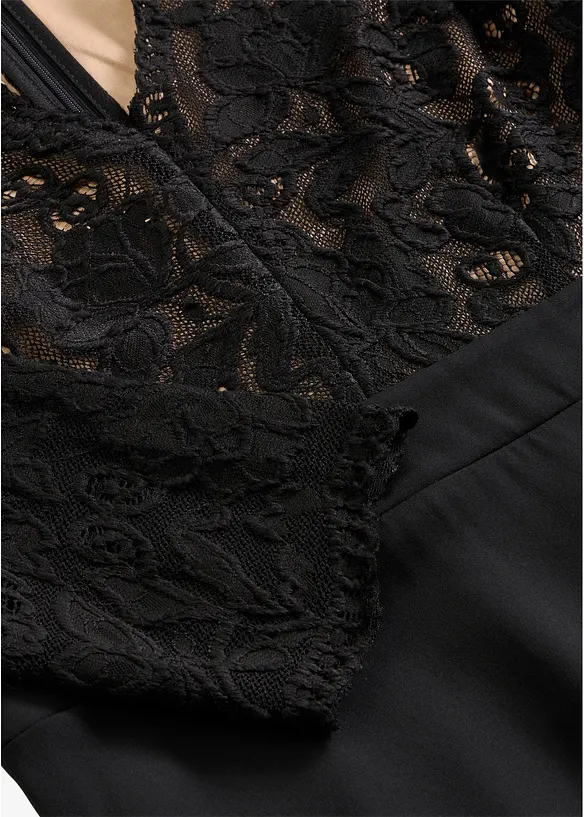 Robe cocktail &agrave; dentelle, bonprix