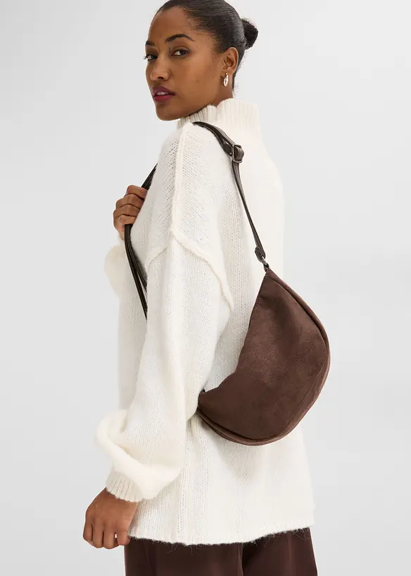 Sac &agrave; bandouli&egrave;re en su&eacute;dine, bonprix