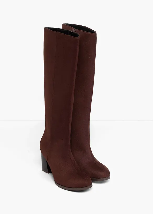 Bottes &agrave; talon carr&eacute;, bonprix
