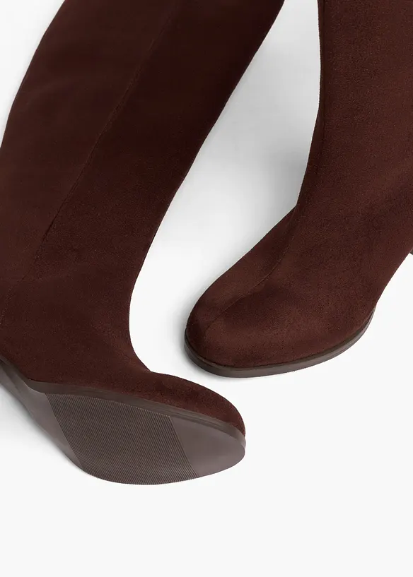 Bottes &agrave; talon carr&eacute;, bonprix