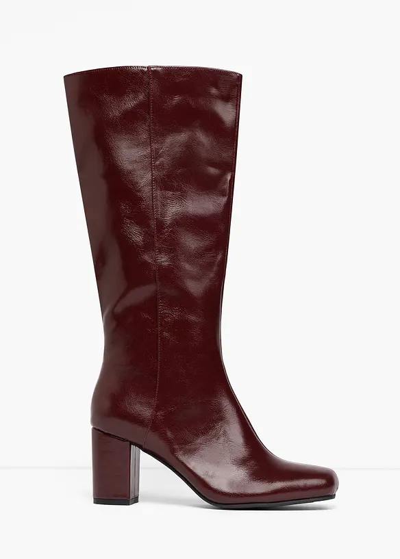 Stiefeletten mit Blockabsatz, bonprix