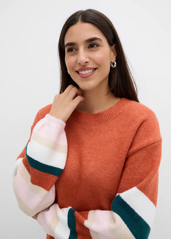 Pull en maille Loose Fit, bonprix