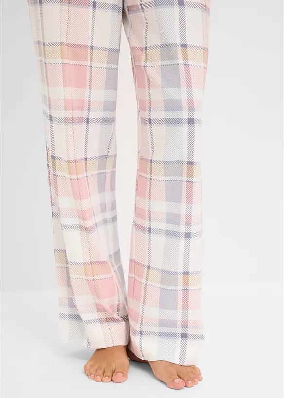 Gewebte Pyjamahose (2er Pack) aus Flanell, bonprix