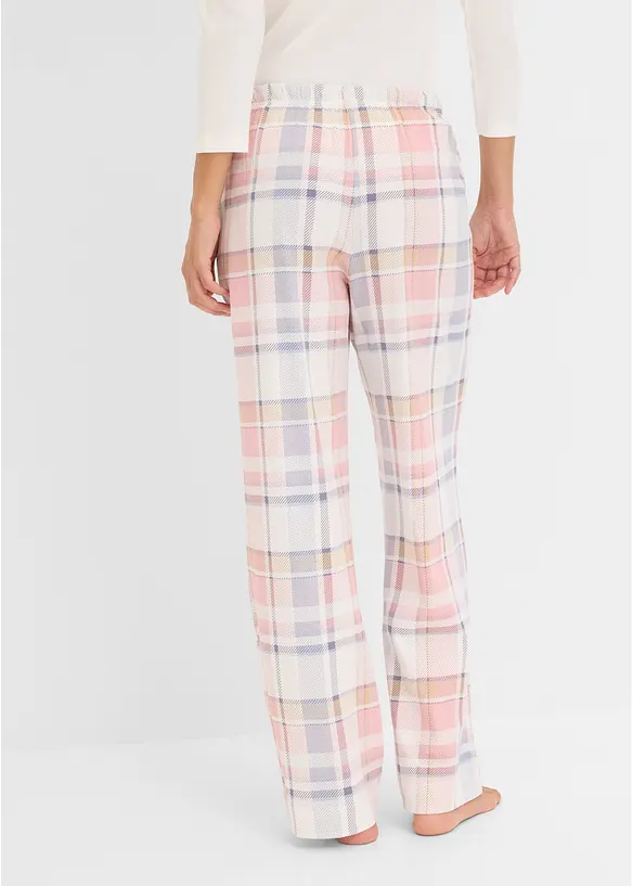 Gewebte Pyjamahose (2er Pack) aus Flanell, bonprix