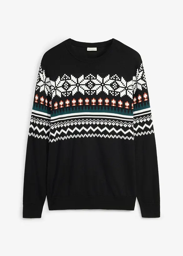 Norweger-Pullover in Regular Fit, bonprix