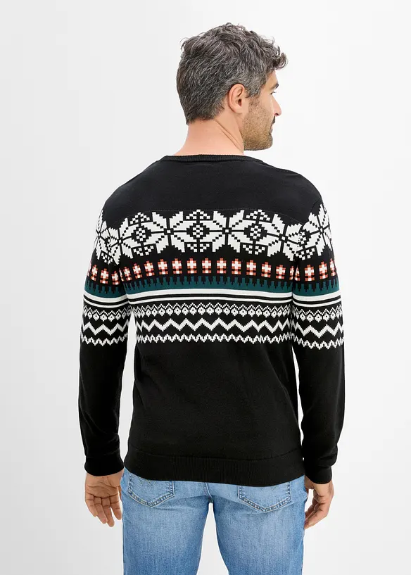 Norweger-Pullover in Regular Fit, bonprix