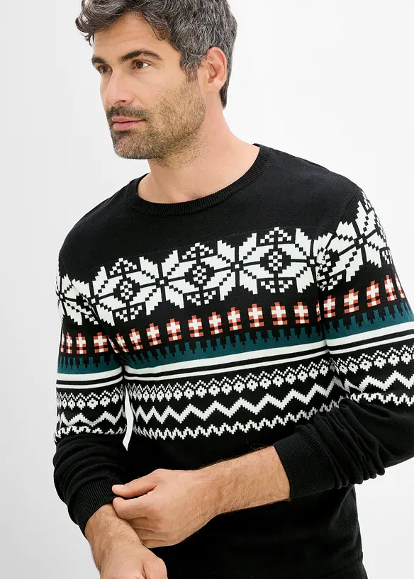 Norweger-Pullover in Regular Fit, bonprix