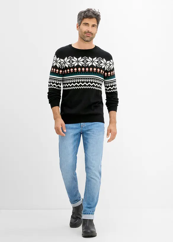 Norweger-Pullover in Regular Fit, bonprix