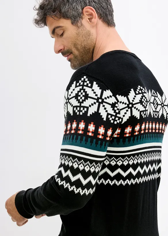 Norweger-Pullover in Regular Fit, bonprix