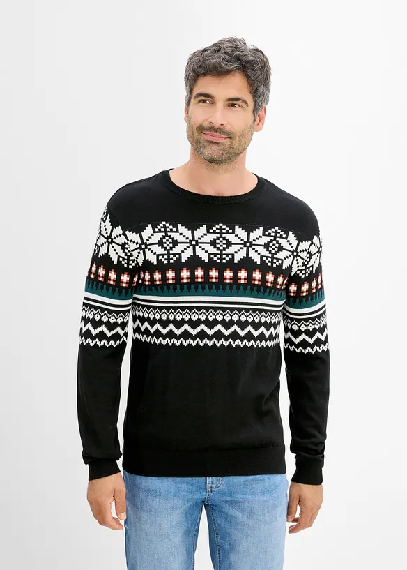 Norweger-Pullover in Regular Fit, bonprix