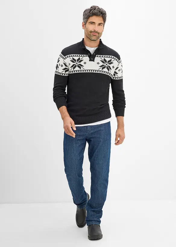 Norweger-Pullover in Regular-Fit, bonprix