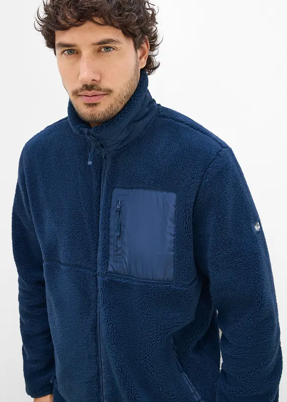 Teddy-Fleece-Jacke, bonprix
