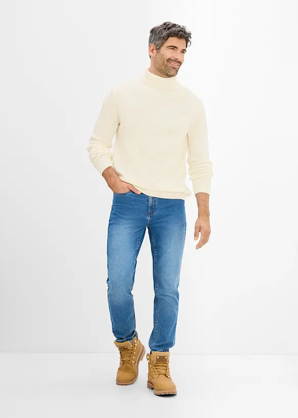 Rollkragenpullover in Regular-Fit, bonprix
