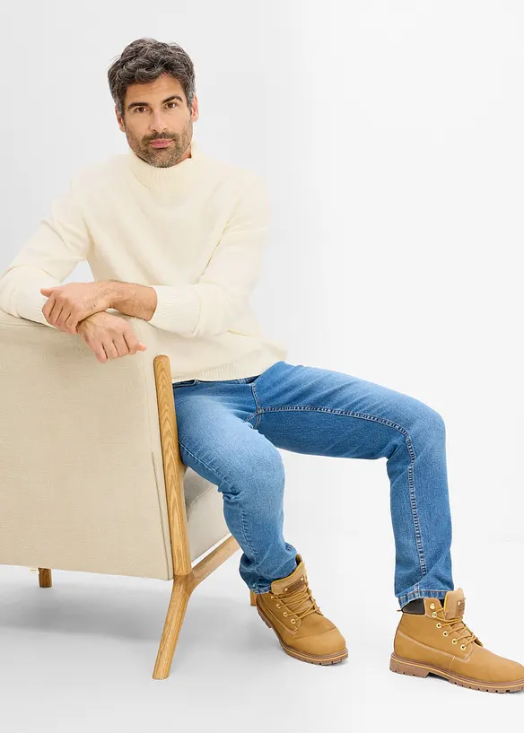 Rollkragenpullover in Regular-Fit, bonprix
