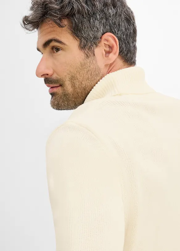 Rollkragenpullover in Regular-Fit, bonprix