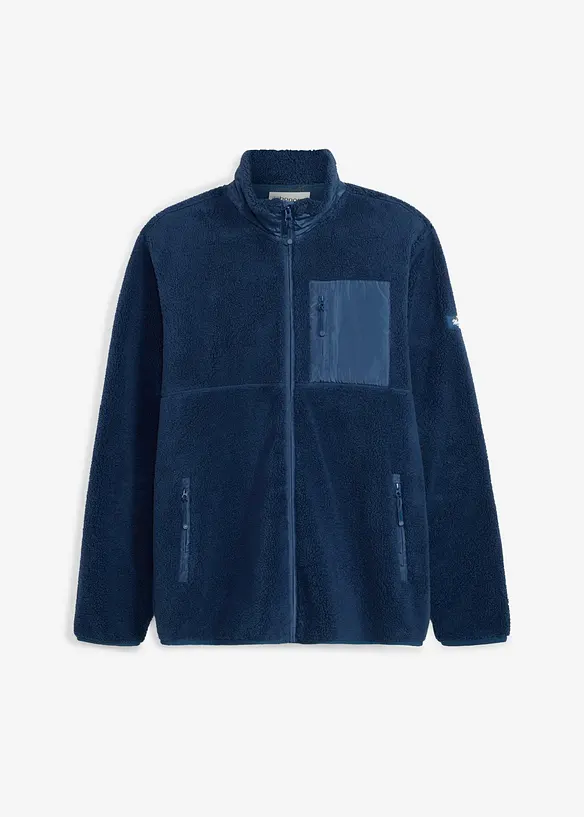 Teddy-Fleece-Jacke, bonprix