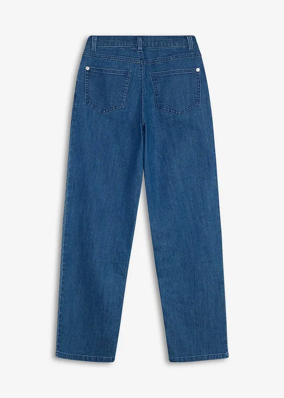 Jean Wide Leg taille mi-haute, bonprix
