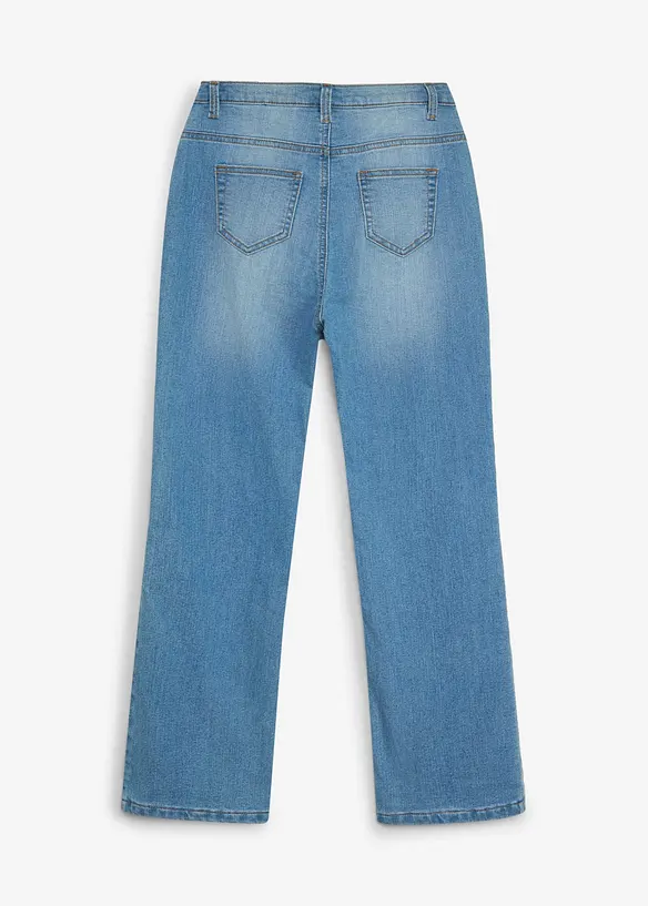 Jean Flare chaud, taille mi-haute, bonprix