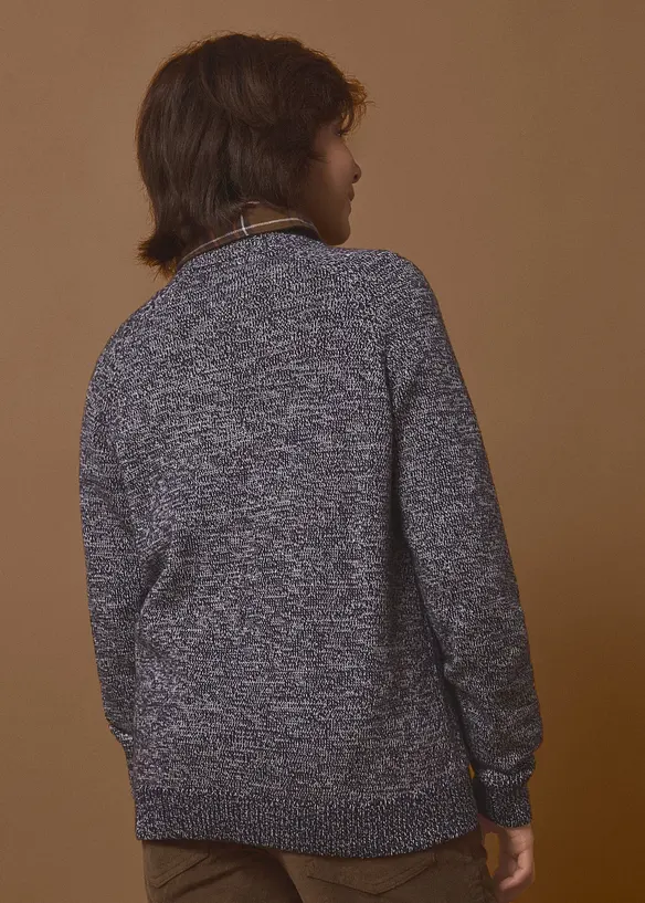 Pull en grosse maille chin&eacute;e, bonprix
