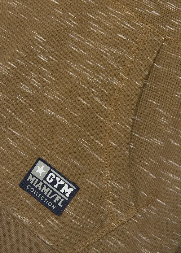 Sweat &agrave; capuche en mati&egrave;re douce, bonprix