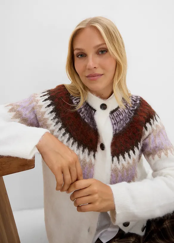 Norweger-Strickjacke, bonprix