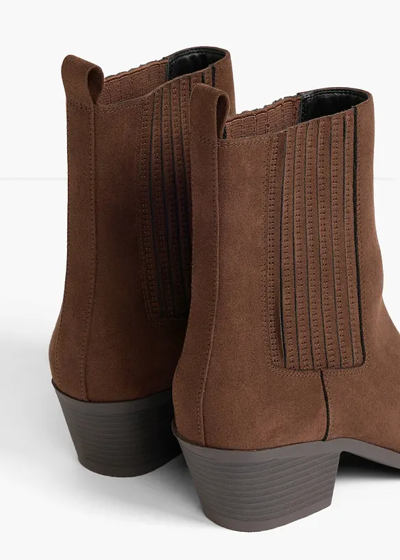 Cowboy-Boots mit Blockabsatz, bonprix