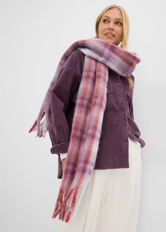 Surchemise oversize en velours c&ocirc;tel&eacute;, bonprix