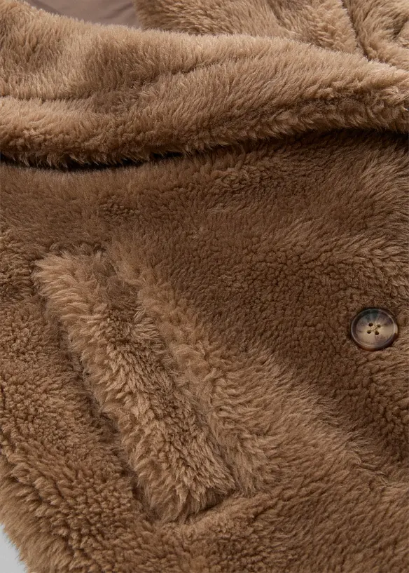 Oversize Teddy-Jacke, bonprix