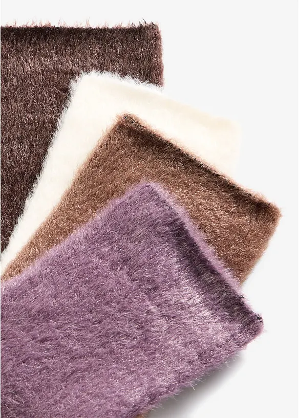 Kuschelsocken (4er Pack), bonprix