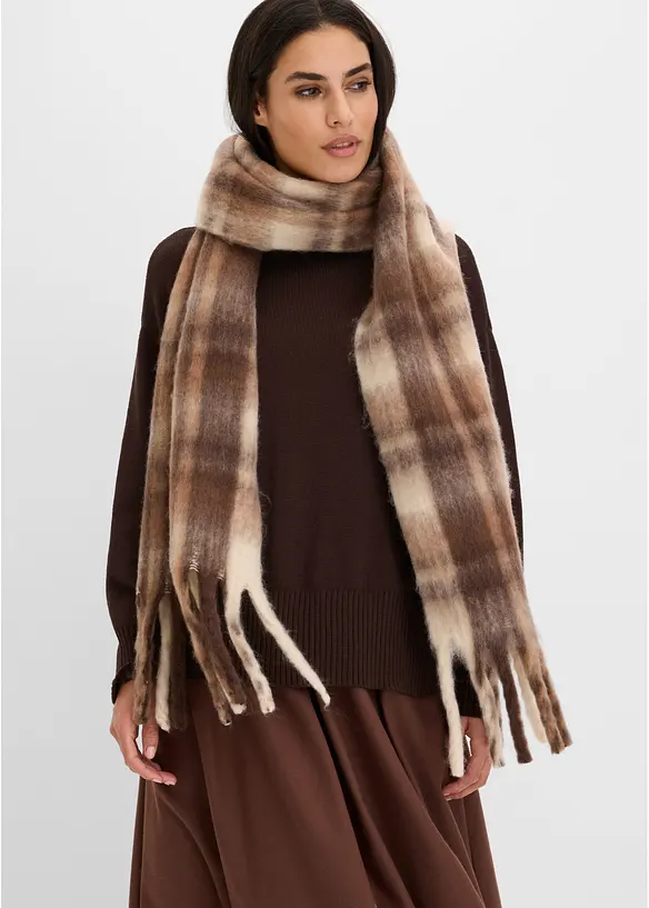 Flauschiger Schal, bonprix