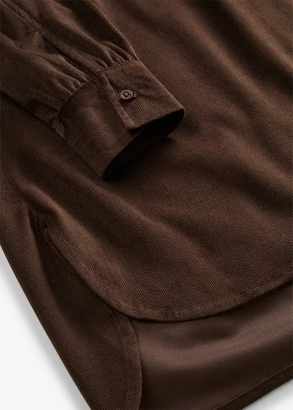 Oversize-Cordkleid, bonprix