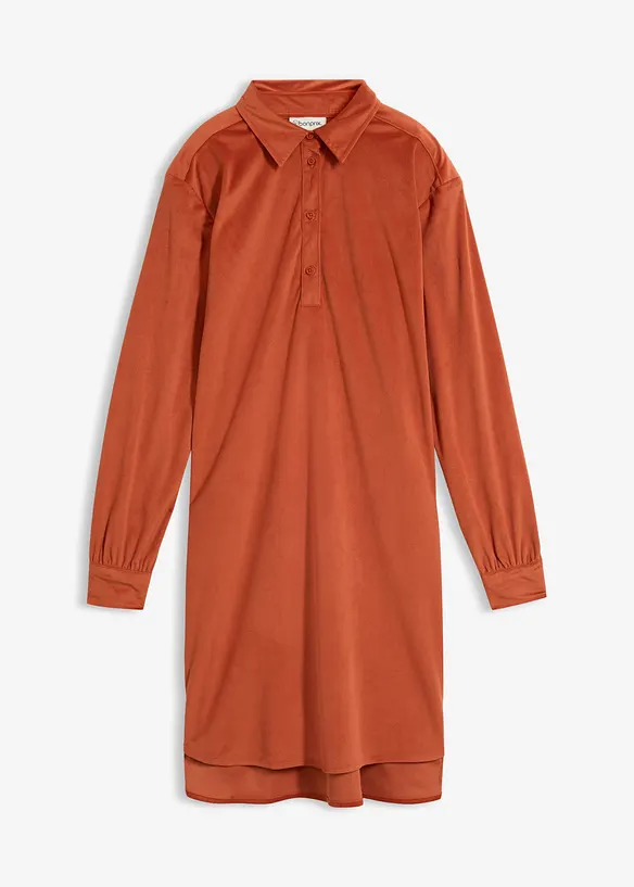 Robe oversize en velours c&ocirc;tel&eacute;, bonprix