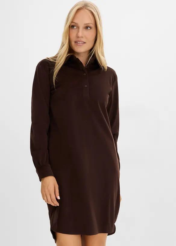 Oversize-Cordkleid, bonprix