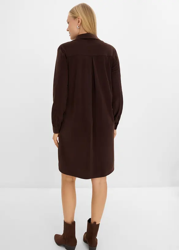 Oversize-Cordkleid, bonprix